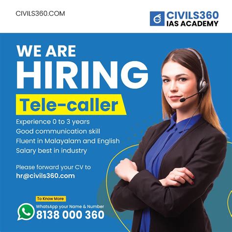 TELECALLER, CIVILS360