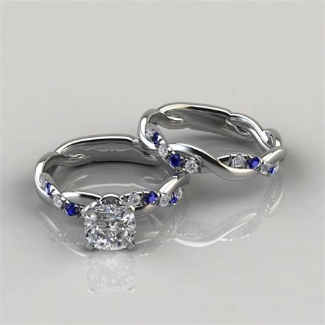 Moissanite Bridal Sets | Moissanite Rings Wedding Sets | Forever Moissanite