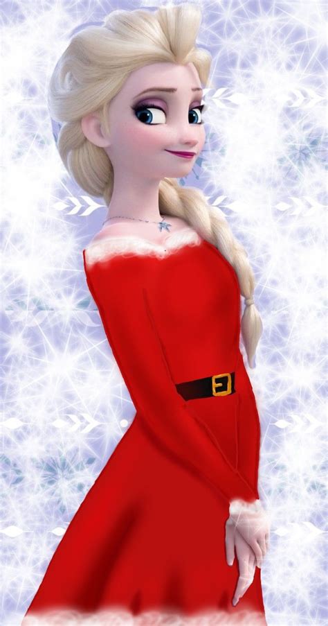 Merry Christmas Elsa! Disney Frozen Elsa Art