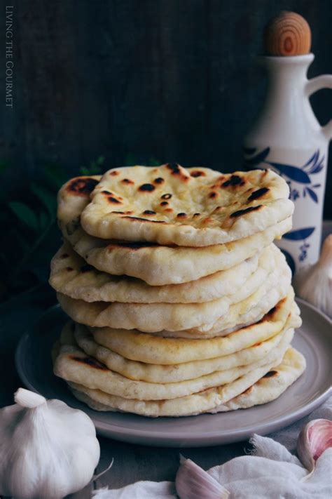 Homemade Naan - Living The Gourmet