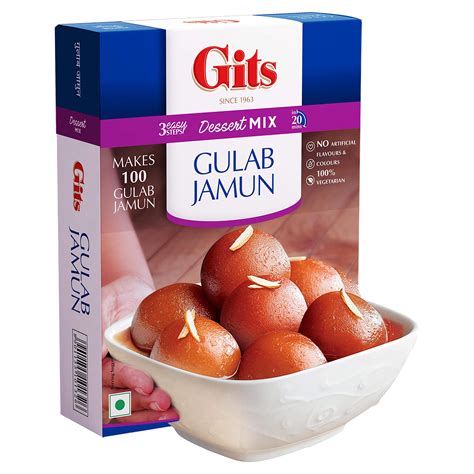 Buy GitsInstant Gulab Jamun Dessert Mix, 500g Online at desertcartUAE