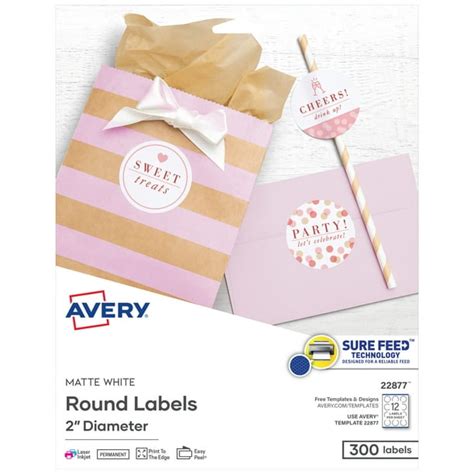 Avery 22877 Label Template