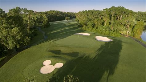 Disney's Lake Buena Vista Golf Course - Orlando, Florida - Map Of Central Florida Golf Courses ...