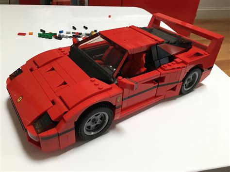 I built a Ferrari F40 Lego set, and no, I will not apologize - The Verge