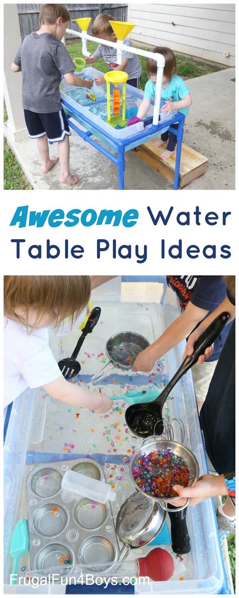 Awesome Water Table Play Ideas