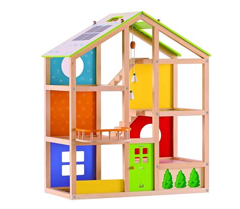 Buy Hape: All Season Wooden Dolls House - Unfurnished at Mighty Ape NZ