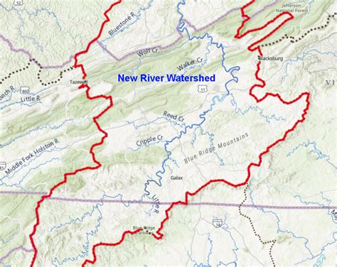 New River In Virginia Map - Eileen Margarita