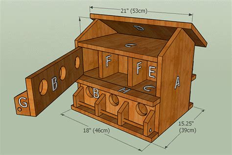 Purple Martin House Plans (Free Printable DIY Directions) - DIY Projects, Patterns, Monograms ...