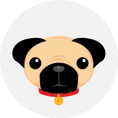 Pug Logo transparent PNG - StickPNG