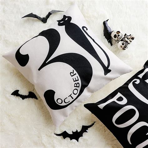 Black-and-White Halloween Decor | POPSUGAR Home