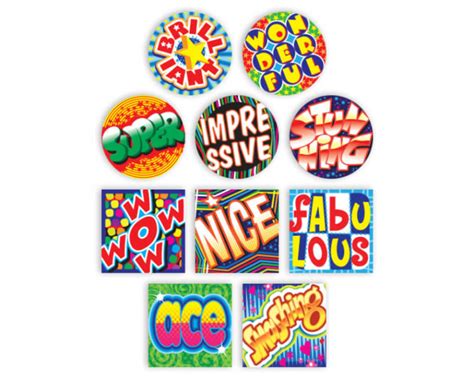 Stickers - School Merit Stickers