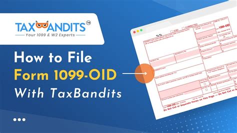 How To File Form 1099-OID for 2022 | (E-file Form 1099 OID) - YouTube