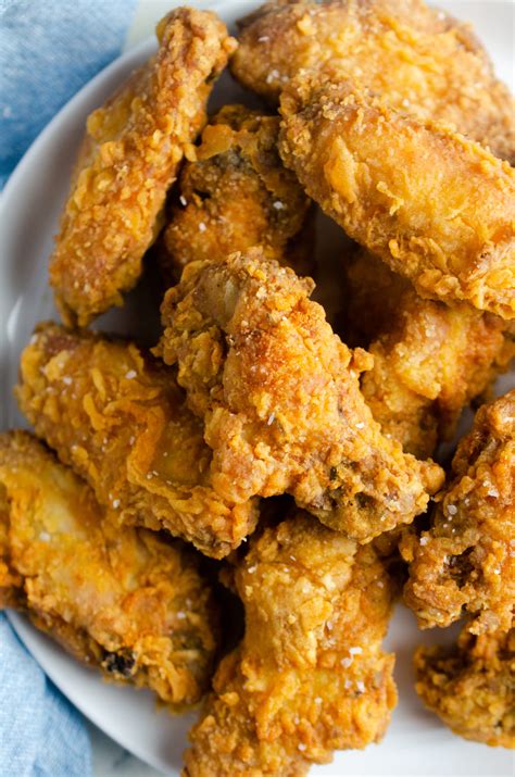 fried chicken wings recipe with cornstarch - setkab.com