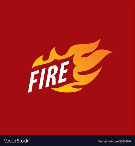 Fire logo Royalty Free Vector Image - VectorStock