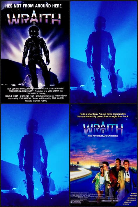 The Wraith Nick Cassavetes, Randy Quaid, Sherilyn Fenn, Charlie Sheen, New Century, Films ...