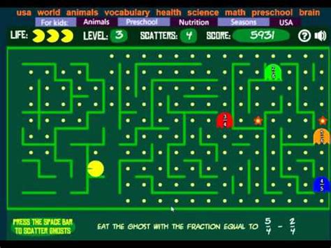 Pacman| Math version - YouTube