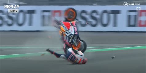 Marc Marquez survives 'brutal' MotoGP crash, but misses Indonesian ...