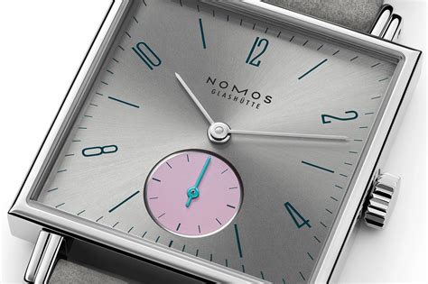 New Nomos Glashütte Tetra Quartet Explores Fresh Pink Colourways