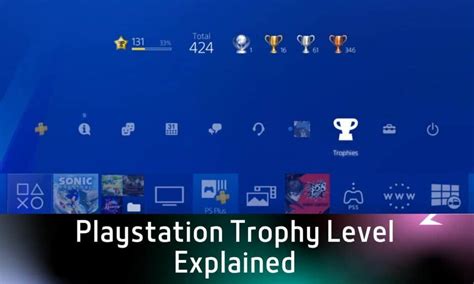 Playstation Trophy Level Explained - Avid Achievers