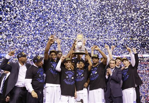 Duke Wins NCAA Men's Basketball Championship In 68–63 Win Over Wisconsin