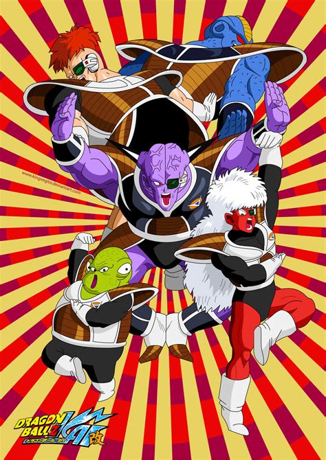 The Ginyu Force Finished by kingvegito on DeviantArt