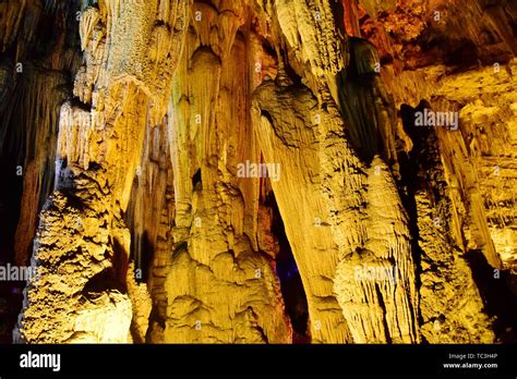 Natural karst caves Stock Photo - Alamy