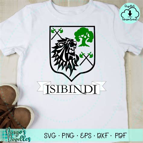 Isibindi House Crest PNG SVG Lion Tree Axe - Etsy Australia