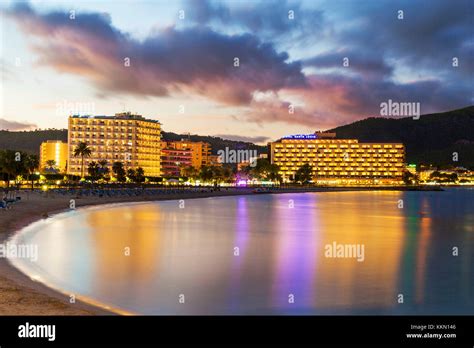 Palma Nova Beach, Majorca, Spain, Europe Stock Photo - Alamy