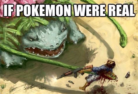 What Would Happen If Pokemon Were Real Meme Art