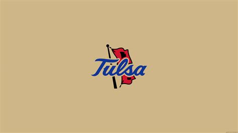 Download Tulsa Golden Hurricane Logo Cream Background Wallpaper | Wallpapers.com