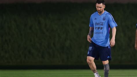 World Cup 2022 – Lionel Messi trains alone, Argentina confident of his ...