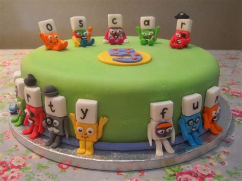 Cbeebies Alphablock birthday cake | 3rd birthday cakes, 4th birthday cakes, Cbeebies cake