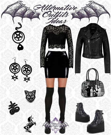 Alternative Outfits Ideas — Friday night outfit to go out and have some...