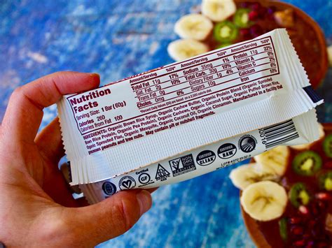 Protein Bar Nutrition Label | Besto Blog