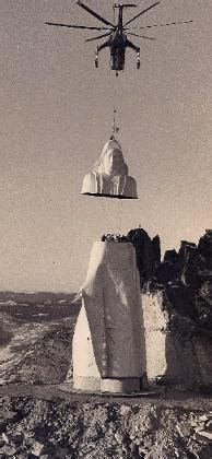 A View from the North Coast: Our Lady of the Rockies--over Butte, Montana