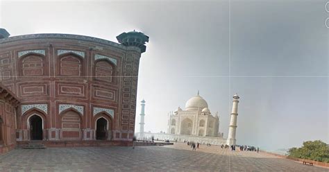 Behold Google Street View's Taj Mahal imagery - CNET