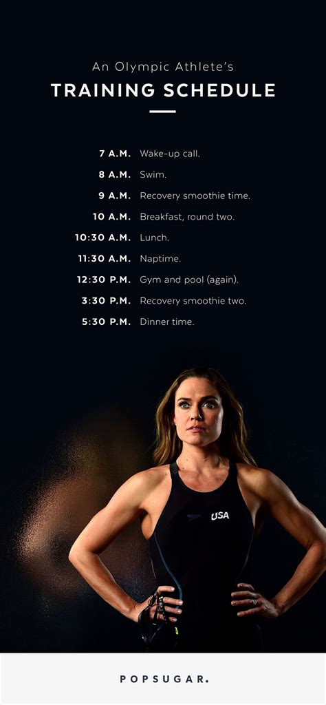 Here's What an Olympic Athlete's Training Schedule Looks Like (Hint: It ...