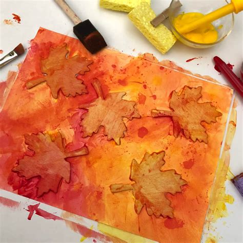 Fun Fall Art Project for Kids | TheHappyTeacher