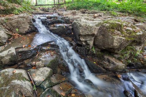 Waterfall Skakalo In The Carpathian Mountains, Transcarpathia Stock Photo - Image of fall ...