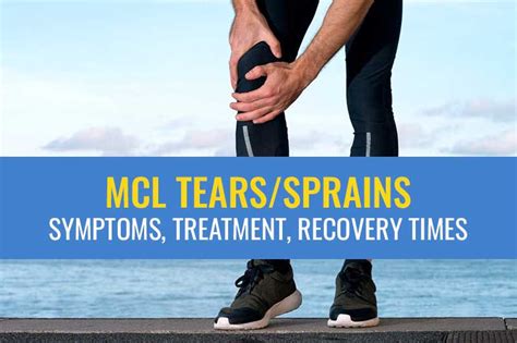 MCL sprains – Symptoms, treatment, and recovery time