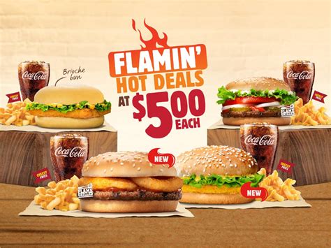 Burger King 5 Dollar Meal Deal - Burger Poster