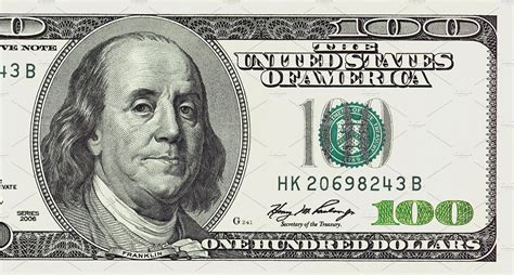 One hundred dollars bill detailed | Background Stock Photos ~ Creative Market