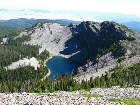 Baldy Lake from Baldy Mountain