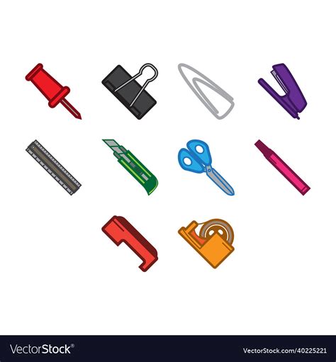 Utility icon set Royalty Free Vector Image - VectorStock