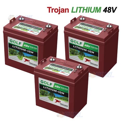 Trojan 48V Lithium Golf Cart Batteries | GCTS