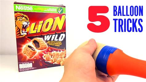 5 AWESOME BALLOON TRICKS - YouTube