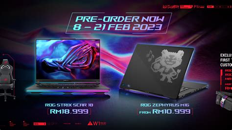 ASUS ROG Malaysia Unveils New 2023 ROG Zephyrus Series Gaming Laptops