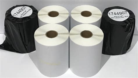 DYMO Shipping Labels 6 Rolls 1744907 compatible for 4XL thermal printer 220/roll | eBay
