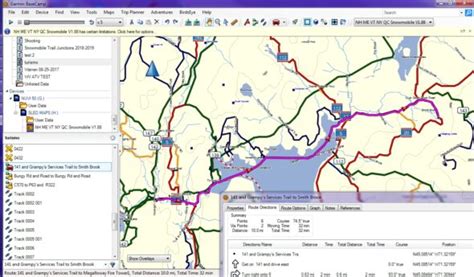 Manitoba Snowmobile Trail Map for Garmin - Backwoods GPS Trails