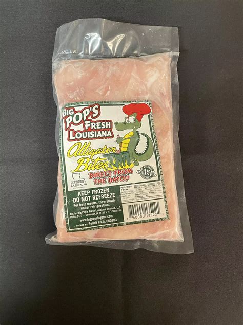 Alligator Tail Meat (16oz Package) | Freshwater Farms of Ohio